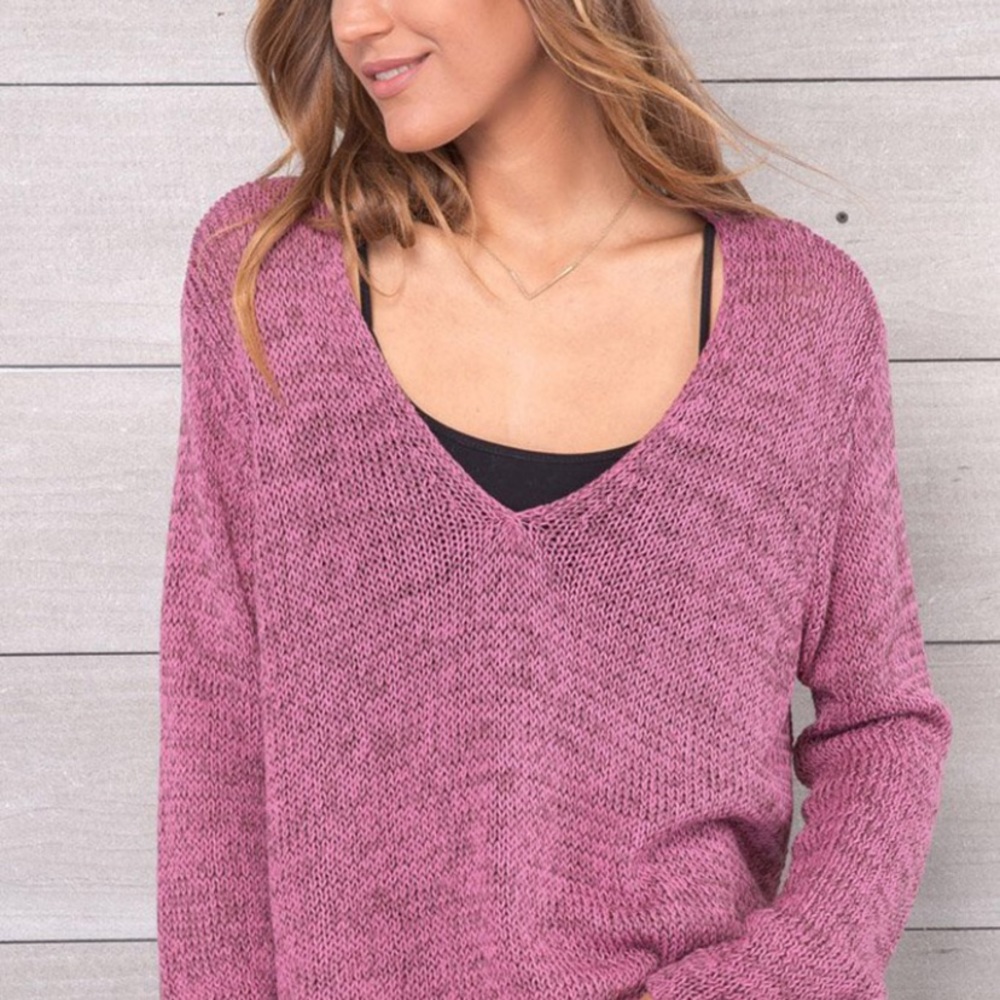 Wooden Ships | Cotton Blend Open Knit Sweater
